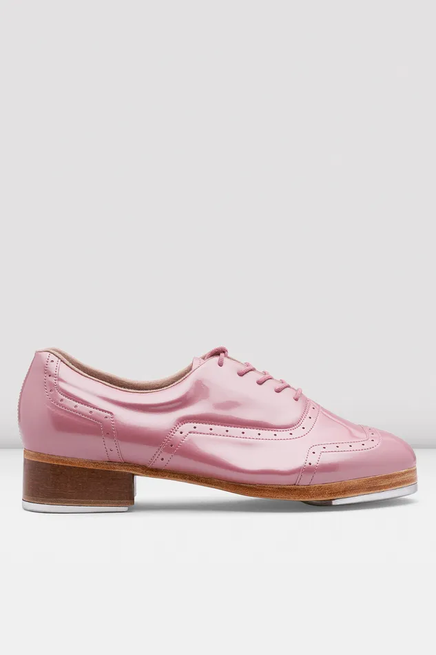 Mens Jason Samuels Smith Patent Tap Shoes Metallic Pink Patent Tap Bloch Adult