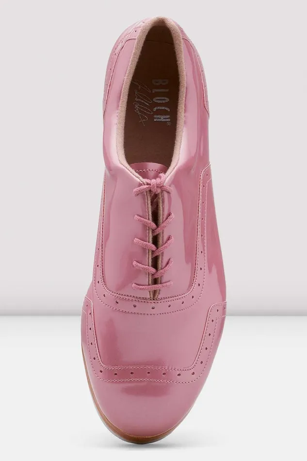 Mens Jason Samuels Smith Patent Tap Shoes Metallic Pink Patent Tap Bloch Adult