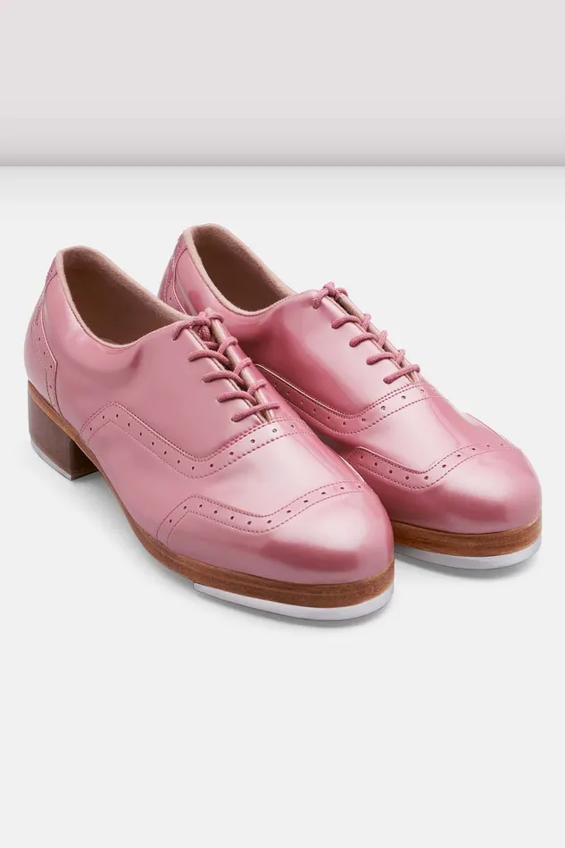 Mens Jason Samuels Smith Patent Tap Shoes Metallic Pink Patent Tap Bloch Adult