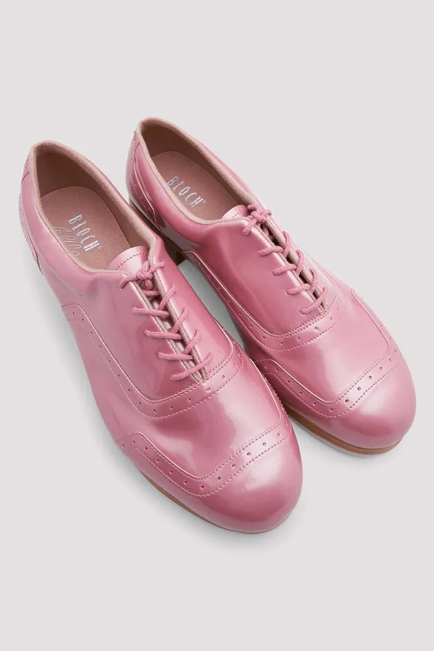 Mens Jason Samuels Smith Patent Tap Shoes Metallic Pink Patent Tap Bloch Adult