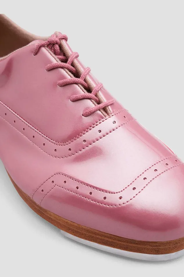 Mens Jason Samuels Smith Patent Tap Shoes Metallic Pink Patent Tap Bloch Adult