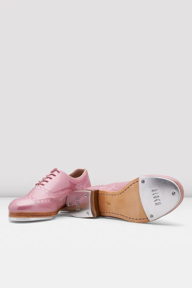 Mens Jason Samuels Smith Patent Tap Shoes Metallic Pink Patent Tap Bloch Adult