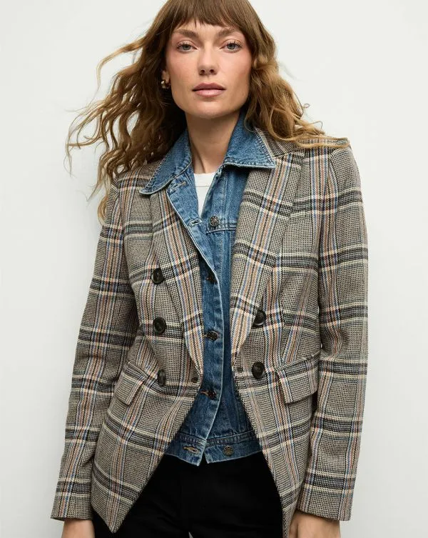 Miller Plaid Dickey Jacket Black Multi Women Veronica Beard Jackets and Outerwear Miller Plaid Dickey Jacket Black Multi Women Veronica Beard Jackets and Outerwear