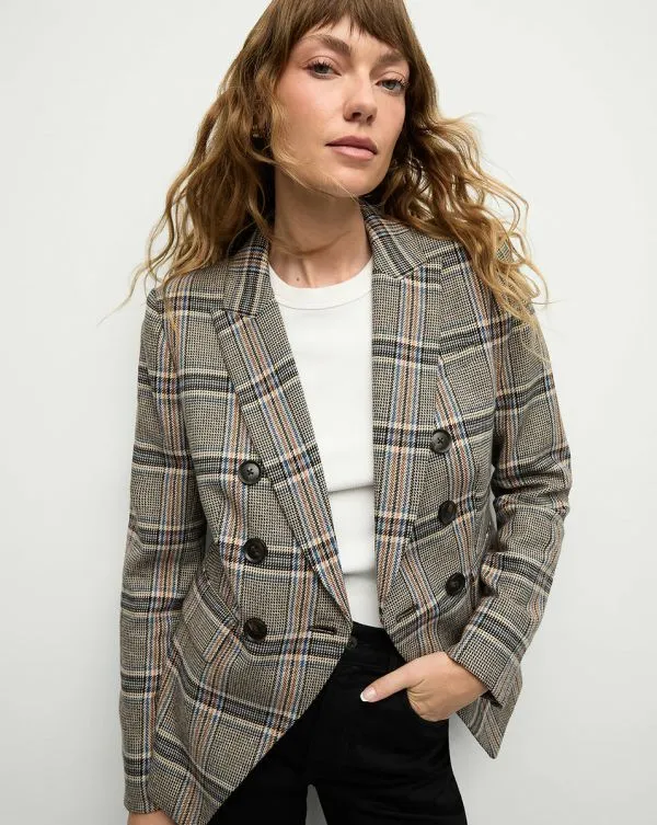 Miller Plaid Dickey Jacket Black Multi Women Veronica Beard Jackets and Outerwear Miller Plaid Dickey Jacket Black Multi Women Veronica Beard Jackets and Outerwear