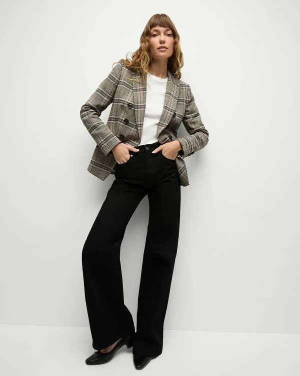 Miller Plaid Dickey Jacket Black Multi Women Veronica Beard Jackets and Outerwear Miller Plaid Dickey Jacket Black Multi Women Veronica Beard Jackets and Outerwear