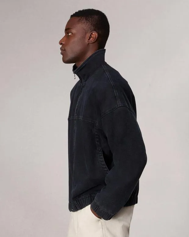 MiramarJackets and Coats rag and bone Men rbSTRIDE Denim Track Jacket Inkwell