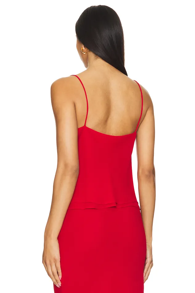 Mischa Top Bright Red Women Lovers and Friends Tops Mischa Top Bright Red Women Lovers and Friends Tops