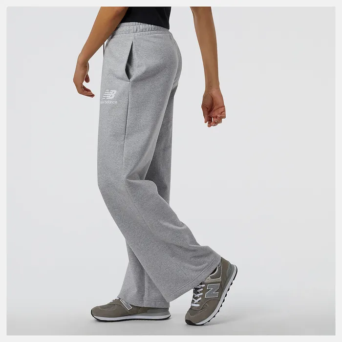 NB Essentials Wide Legged Sweatpant ATHLETIC GREY Pants and Leggings New Balance Women NB Essentials Wide Legged Sweatpant ATHLETIC GREY Pants and Leggings New Balance Women