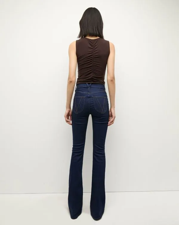 Neeta Sleeveless Top Dark Chocolate Women Veronica Beard Tops Neeta Sleeveless Top Dark Chocolate Women Veronica Beard Tops