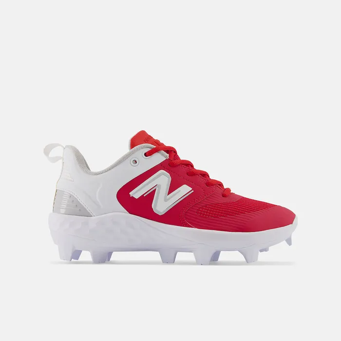 New Balance Fresh Foam Velo v3 Molded Red with White Women Softball