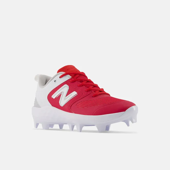 New Balance Fresh Foam Velo v3 Molded Red with White Women Softball New Balance Fresh Foam Velo v3 Molded Red with White Women Softball