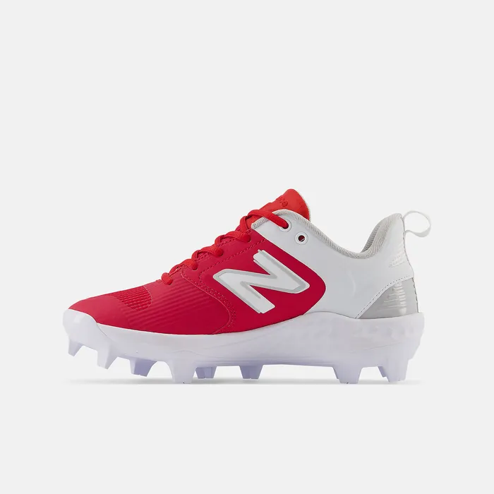 New Balance Fresh Foam Velo v3 Molded Red with White Women Softball New Balance Fresh Foam Velo v3 Molded Red with White Women Softball