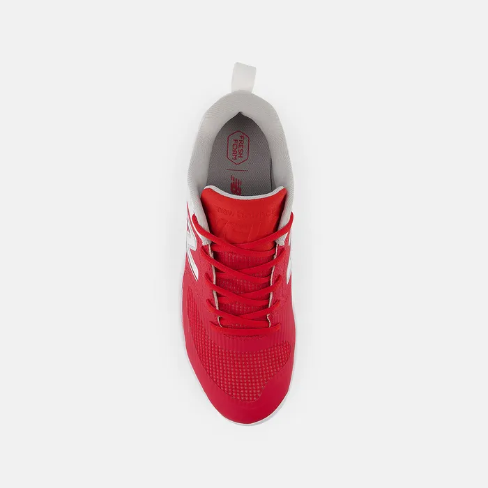 New Balance Fresh Foam Velo v3 Molded Red with White Women Softball New Balance Fresh Foam Velo v3 Molded Red with White Women Softball