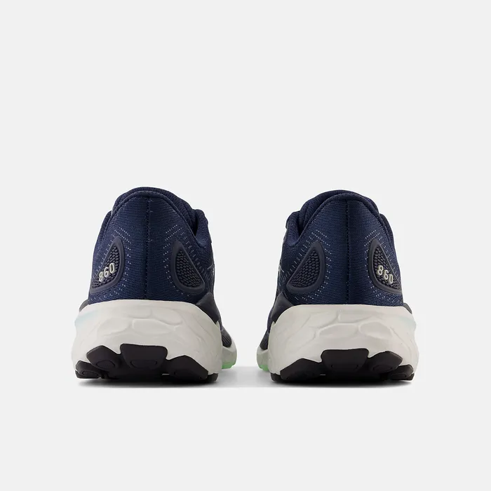 New Balance Fresh Foam X 860v13 NB Navy with Bleach Blue and Green Aura Women Running