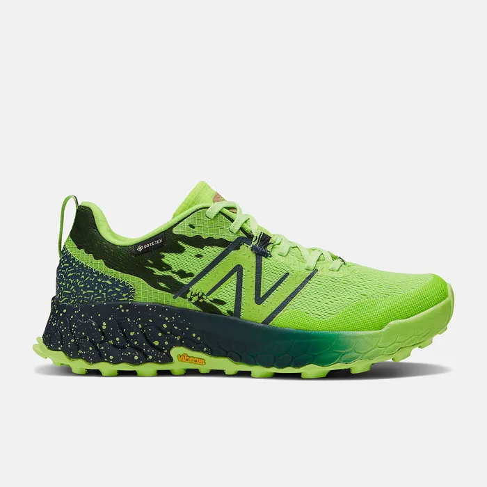 New Balance Fresh Foam X Hierro v7 GTX Pixel Green with Natural Indigo Women Hiking and Trail New Balance Fresh Foam X Hierro v7 GTX Pixel Green with Natural Indigo Women Hiking and Trail