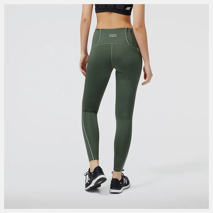 New Balance Impact Run Tight DEEP OLIVE GREEN Women Pants and Leggings New Balance Impact Run Tight DEEP OLIVE GREEN Women Pants and Leggings
