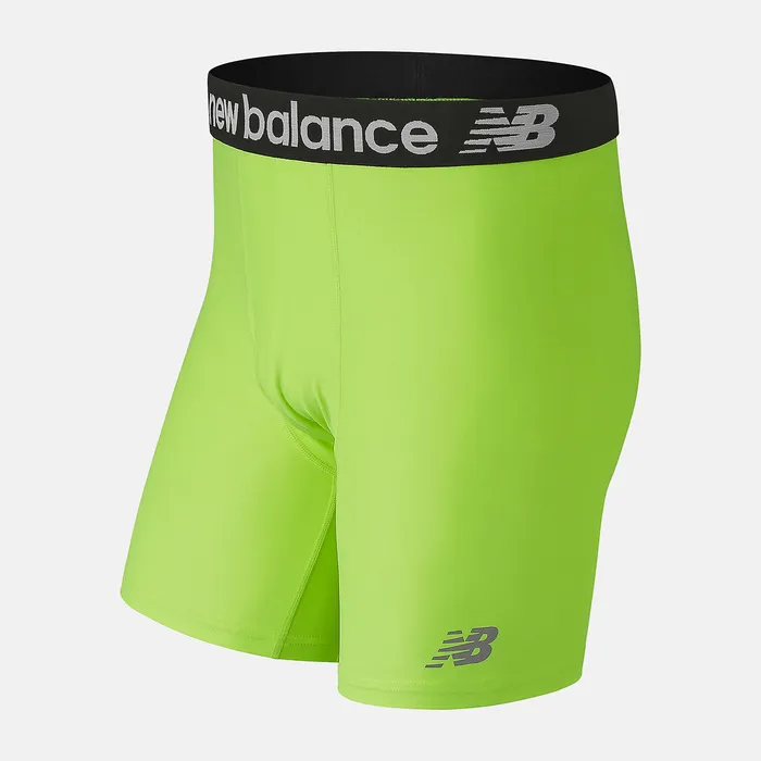 New Balance Mens 6 Inch Ultra Boxer Brief HI LITE Men Underwear