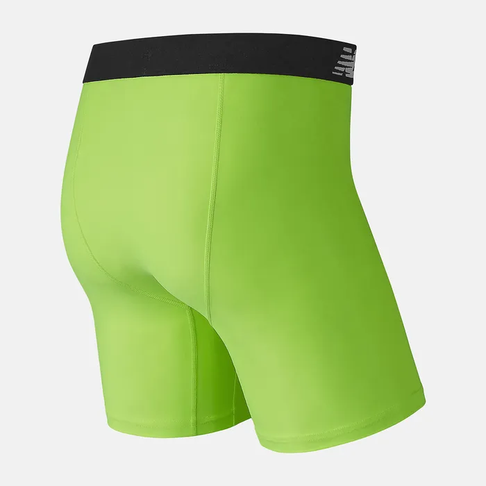 New Balance Mens 6 Inch Ultra Boxer Brief HI LITE Men Underwear New Balance Mens 6 Inch Ultra Boxer Brief HI LITE Men Underwear