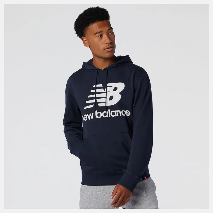 New Balance Shirts Men NB Essentials Pullover Hoodie ECLIPSE