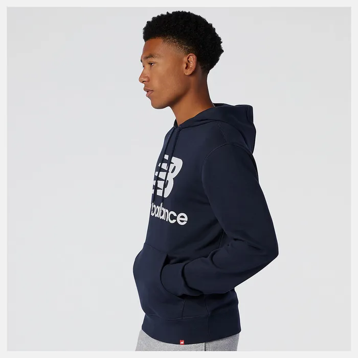 New Balance Shirts Men NB Essentials Pullover Hoodie ECLIPSE New Balance Shirts Men NB Essentials Pullover Hoodie ECLIPSE