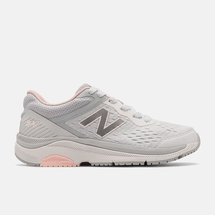 New Balance Walking Women 847v4 Arctic Fox with Silver Mink and Peach Soda
