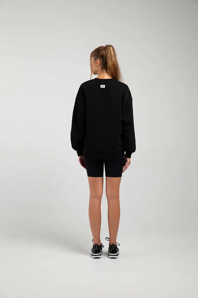 OffDuty Oversized Crew Sweatshirt Black Adult Tops Bloch OffDuty Oversized Crew Sweatshirt Black Adult Tops Bloch