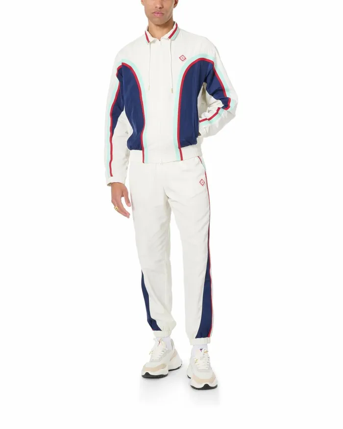 Outerwear Men Casablanca Paris Side Panelled Track Jacket Outerwear Men Casablanca Paris Side Panelled Track Jacket