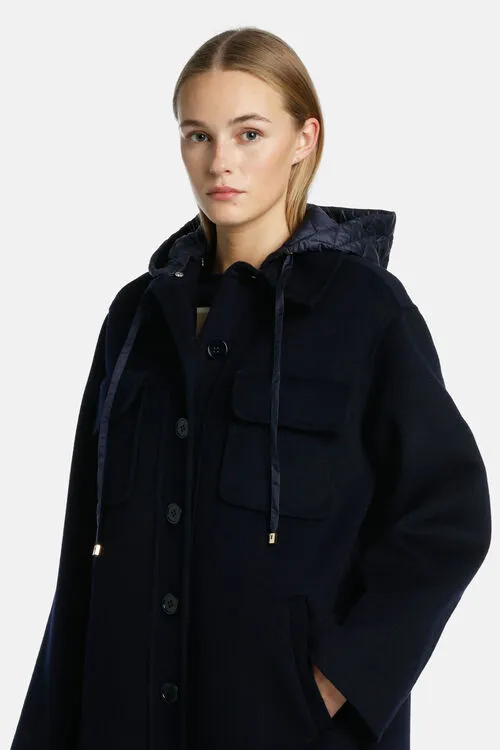Outerwear Voce Voce BlueBlue Luisa Spagnoli Women