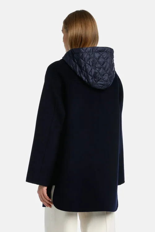 Outerwear Voce Voce BlueBlue Luisa Spagnoli Women Outerwear Voce Voce BlueBlue Luisa Spagnoli Women