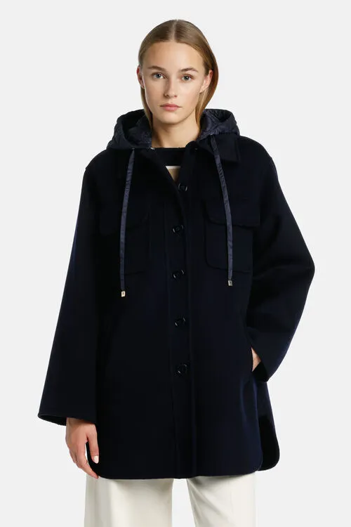 Outerwear Voce Voce BlueBlue Luisa Spagnoli Women Outerwear Voce Voce BlueBlue Luisa Spagnoli Women