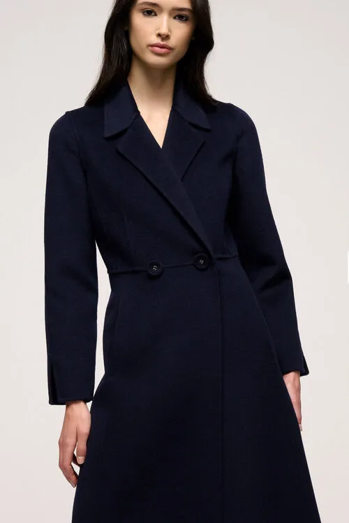 Outerwear Women Luisa Spagnoli Vincolo Vincolo Blue Outerwear Women Luisa Spagnoli Vincolo Vincolo Blue