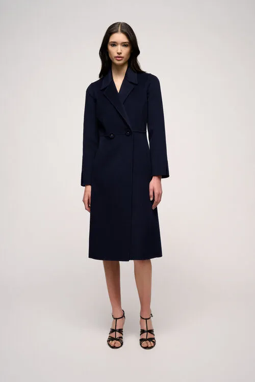 Outerwear Women Luisa Spagnoli Vincolo Vincolo Blue Outerwear Women Luisa Spagnoli Vincolo Vincolo Blue