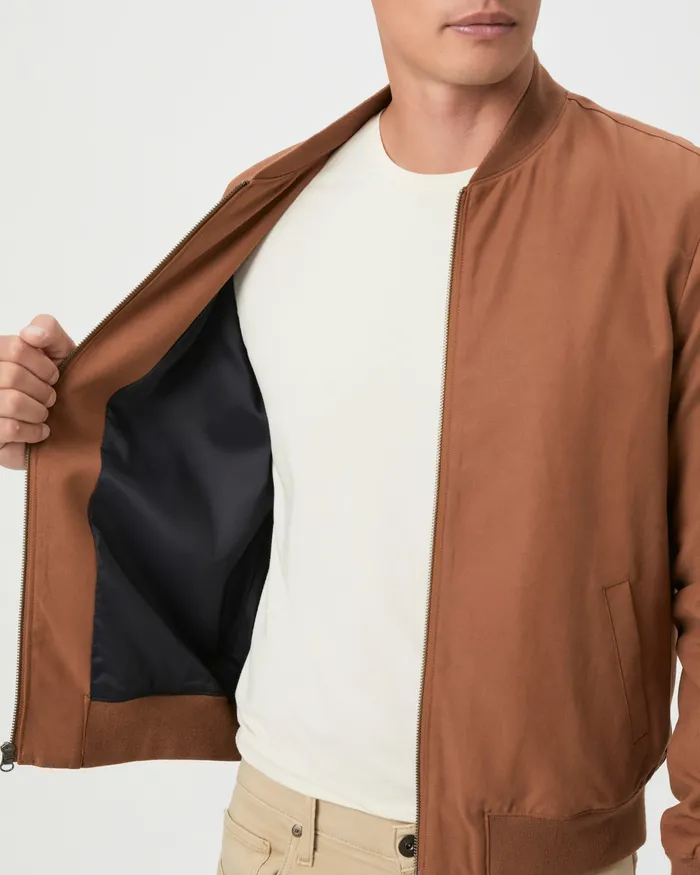 PAIGE Barker Jacket 8211 Italian Coffee Men Jackets and Coats PAIGE Barker Jacket 8211 Italian Coffee Men Jackets and Coats