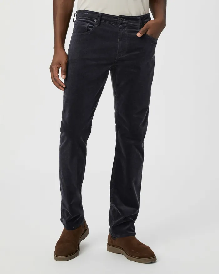 PAIGE Federal Slim Straight Pant 8211 Deep Anchor Corduroy Men Pants and Joggers PAIGE Federal Slim Straight Pant 8211 Deep Anchor Corduroy Men Pants and Joggers
