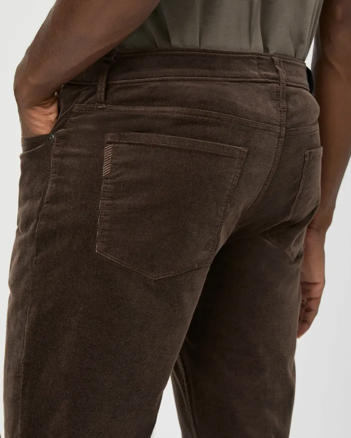 PAIGE Pants and Joggers Men Normandie Straight Pant 8211 Deep Woods Corduroy PAIGE Pants and Joggers Men Normandie Straight Pant 8211 Deep Woods Corduroy
