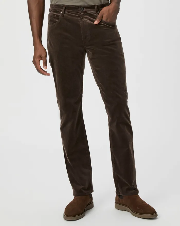 PAIGE Pants and Joggers Men Normandie Straight Pant 8211 Deep Woods Corduroy PAIGE Pants and Joggers Men Normandie Straight Pant 8211 Deep Woods Corduroy