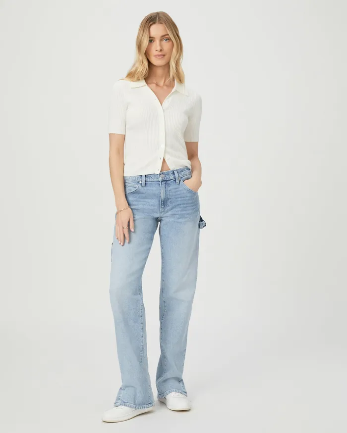 PAIGE Rion Carpenter 34 12 Inch Straight Jean 8211 Kasia Women Denim