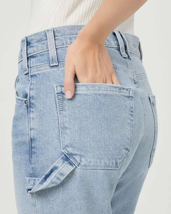PAIGE Rion Carpenter 34 12 Inch Straight Jean 8211 Kasia Women Denim PAIGE Rion Carpenter 34 12 Inch Straight Jean 8211 Kasia Women Denim
