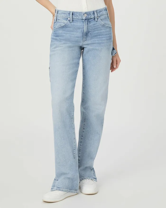 PAIGE Rion Carpenter 34 12 Inch Straight Jean 8211 Kasia Women Denim PAIGE Rion Carpenter 34 12 Inch Straight Jean 8211 Kasia Women Denim