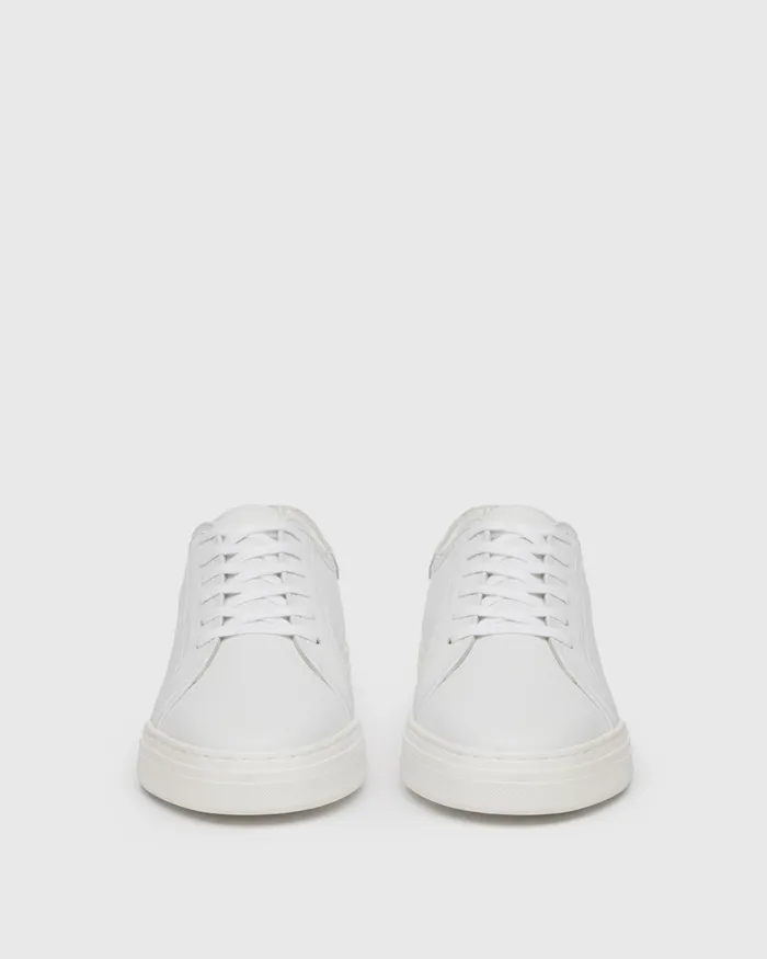 PAIGE Shoes Men Exclusive Farrell Sneaker 8211 White Leather PAIGE Shoes Men Exclusive Farrell Sneaker 8211 White Leather