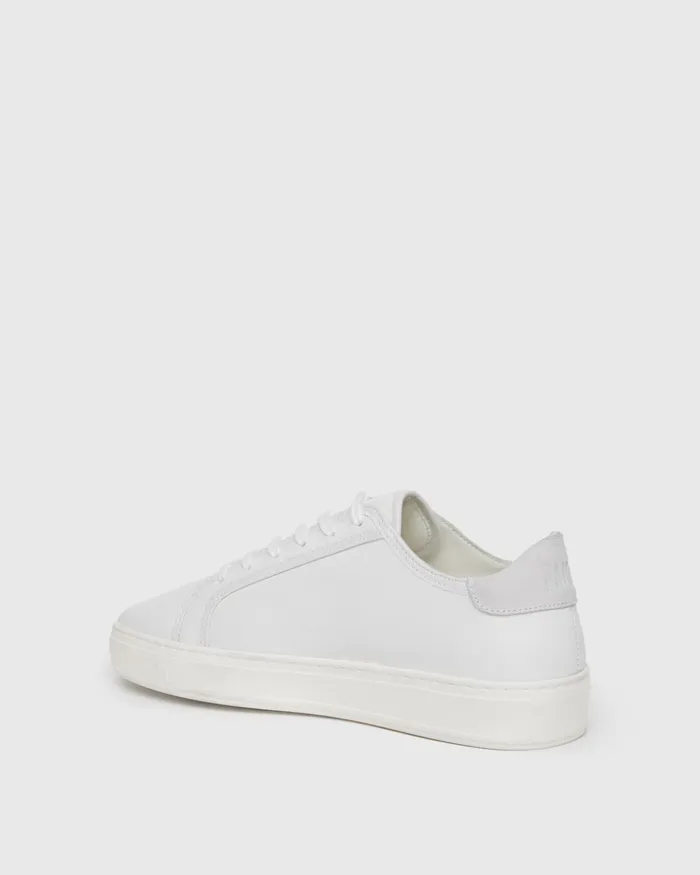 PAIGE Shoes Men Exclusive Farrell Sneaker 8211 White Leather PAIGE Shoes Men Exclusive Farrell Sneaker 8211 White Leather
