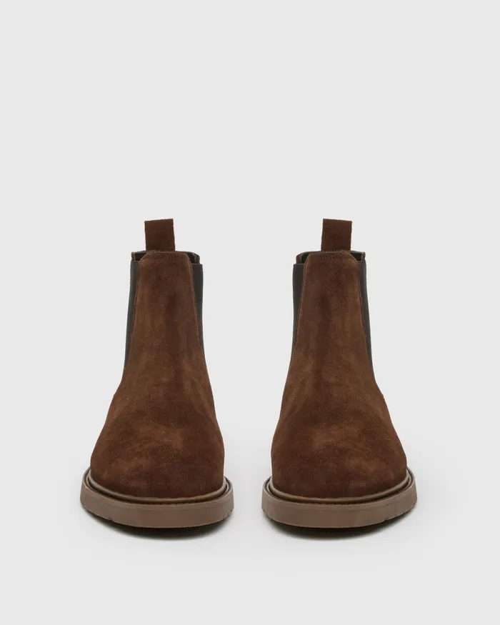 PAIGE Shoes Men Exclusive Holzer Boot 8211 Chocolate Suede PAIGE Shoes Men Exclusive Holzer Boot 8211 Chocolate Suede
