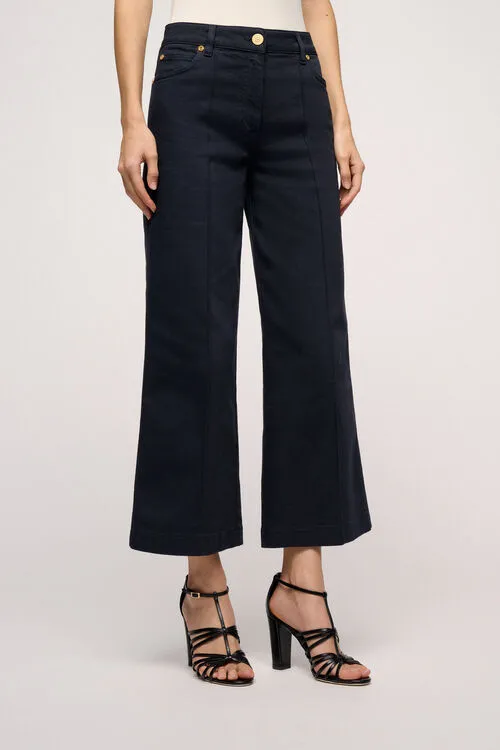 Pants Acronimo Acronimo Blue Luisa Spagnoli Women