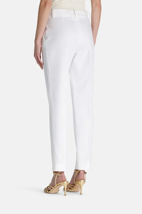Pants Alpino Alpino White Luisa Spagnoli Women Pants Alpino Alpino White Luisa Spagnoli Women