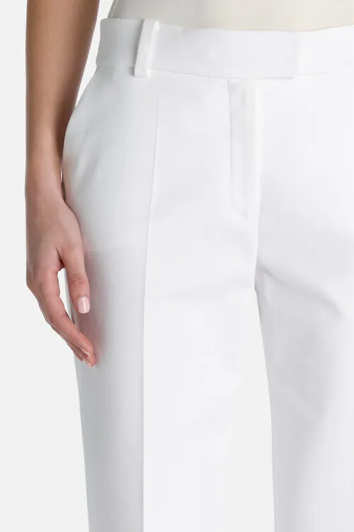 Pants Alpino Alpino White Luisa Spagnoli Women Pants Alpino Alpino White Luisa Spagnoli Women