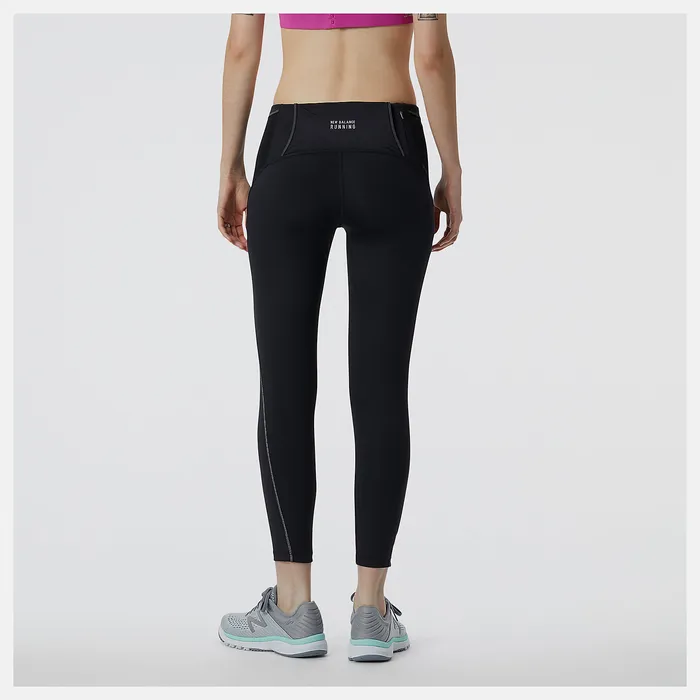 Pants and Leggings New Balance Women Impact Run Crop BLACK Pants and Leggings New Balance Women Impact Run Crop BLACK