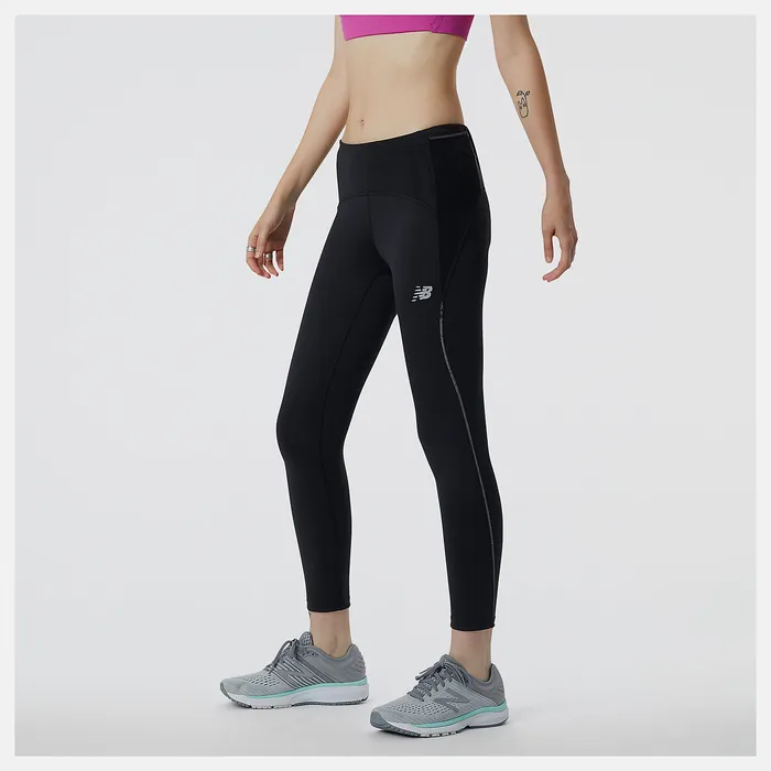 Pants and Leggings New Balance Women Impact Run Crop BLACK Pants and Leggings New Balance Women Impact Run Crop BLACK
