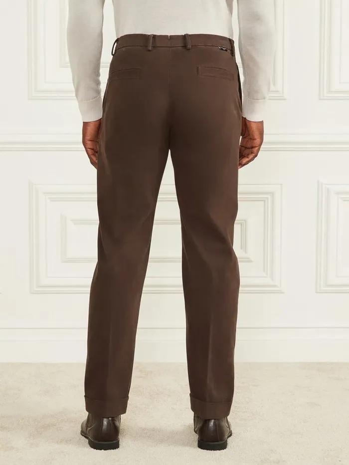Pants and Shorts Ethan Twill RollUp Chino Pant Chocolate Brownie 8211 GUESS Men Pants and Shorts Ethan Twill RollUp Chino Pant Chocolate Brownie 8211 GUESS Men