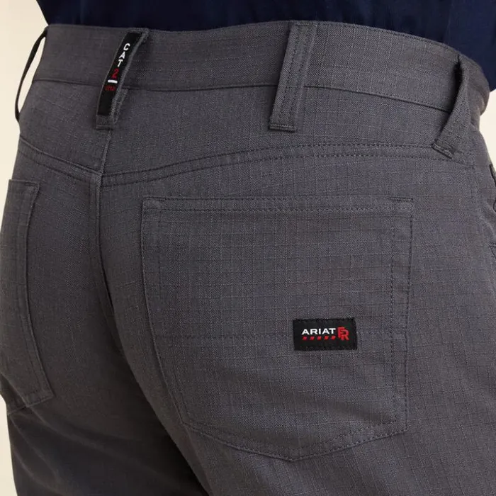 Pants and Shorts Men Ariat FR M4 Relaxed Crossfire Straight Pant Iron Grey