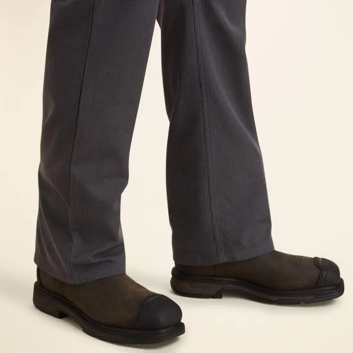 Pants and Shorts Men Ariat FR M4 Relaxed Crossfire Straight Pant Iron Grey